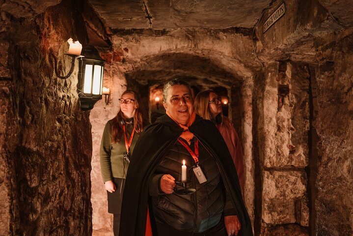 Step into the eerie charm of Edinburgh's past as you explore the shadowy Blair Street Underground Vaults. Uncover spine-tingling stories in this intimate group setting.